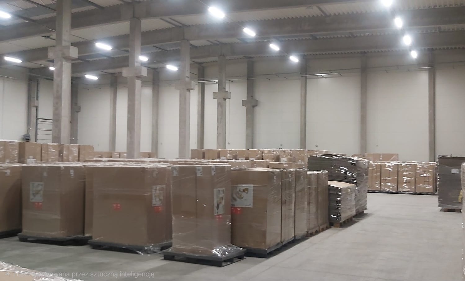 Centrum logistyczne – realizacja Pola Lighting