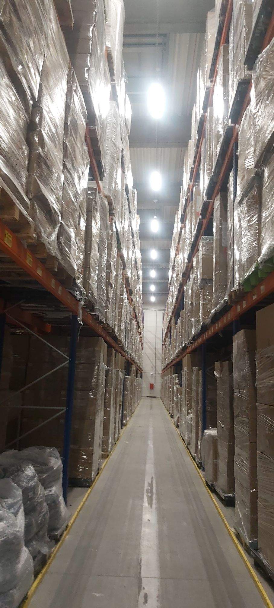Magazyn wysokiego składowania – realizacja Pola Lighting